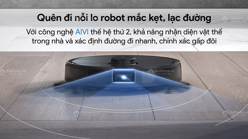 Robot hút bụi tự động Deebot Ozmo T8 AIVI