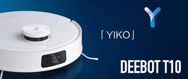 Deebot T10 trang bị trợ lý ảo Yiko hỗ trợ trong công việc dọn dẹp nhà cửa 