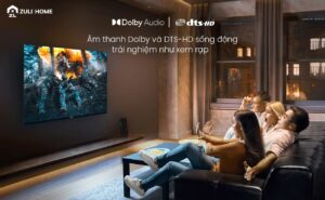 Âm thanh Dolby và DTS-HD sống động, trải nghiệm như xem rạp