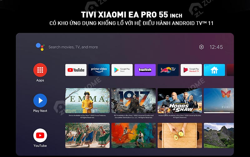 Tivi Xiaomi EA Pro 55 inch 10