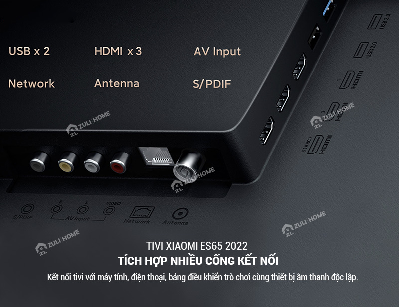Tivi Xiaomi ES65 inch 4K 2022 9