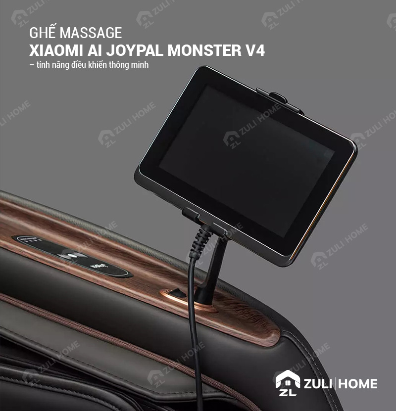 Ghe Massage Xiaomi AI Joypal Monster V4 4D Thong Minh 6