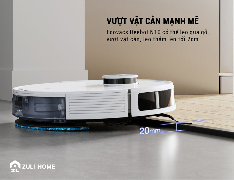 Robot hut bui lau nha Ecovacs Deebot N10 2