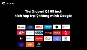 Tivi Xiaomi Q2 65 inch tích hợp trợ lý thông minh Google 