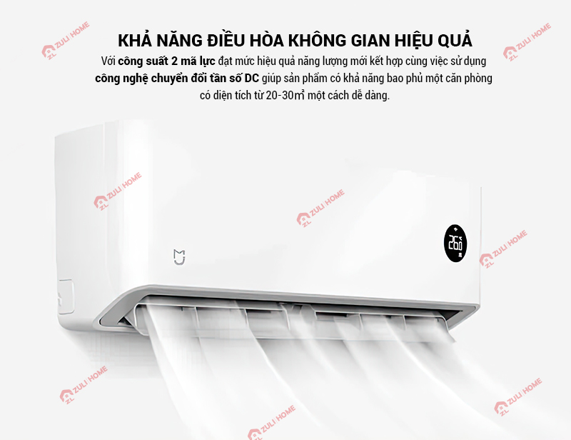 Dieu hoa 2 chieu Xiaomi Inverter KFR 50GW N1A1 4