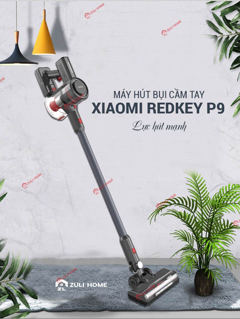 May hut bui cam tay Xiaomi Redkey P9 1